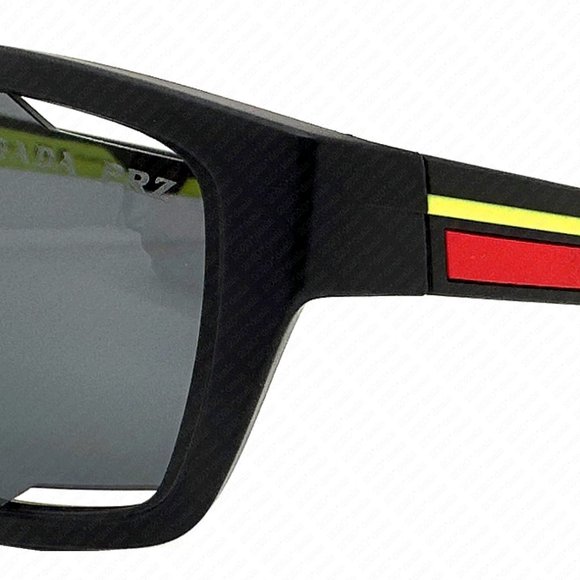 PRADA Linea Rossa PS 04YS 17G02G 57mm Matte Black Sunglasses - Picture 9 of 12